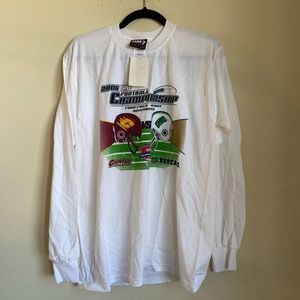 2006 MAC Championship Michigan Chippewas vs Ohio Bob cats Longsleeve tee